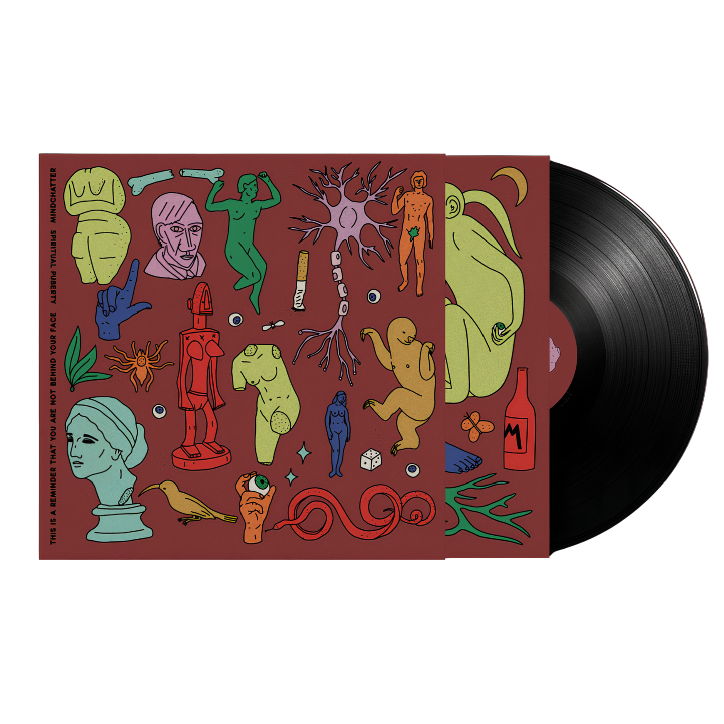 Mindchatter - 'Spiritual Puberty' + 'This is A Reminder That You Are Not Behind Your Face’ LP